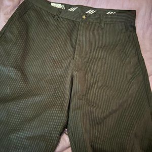 NWOT- VOLCOM PIN STRIPED SHORTS
